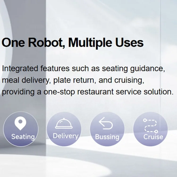 Self Driving  auto food delivery robot restaurant delivery robot car Serving Robot Restaurant for Catering Service