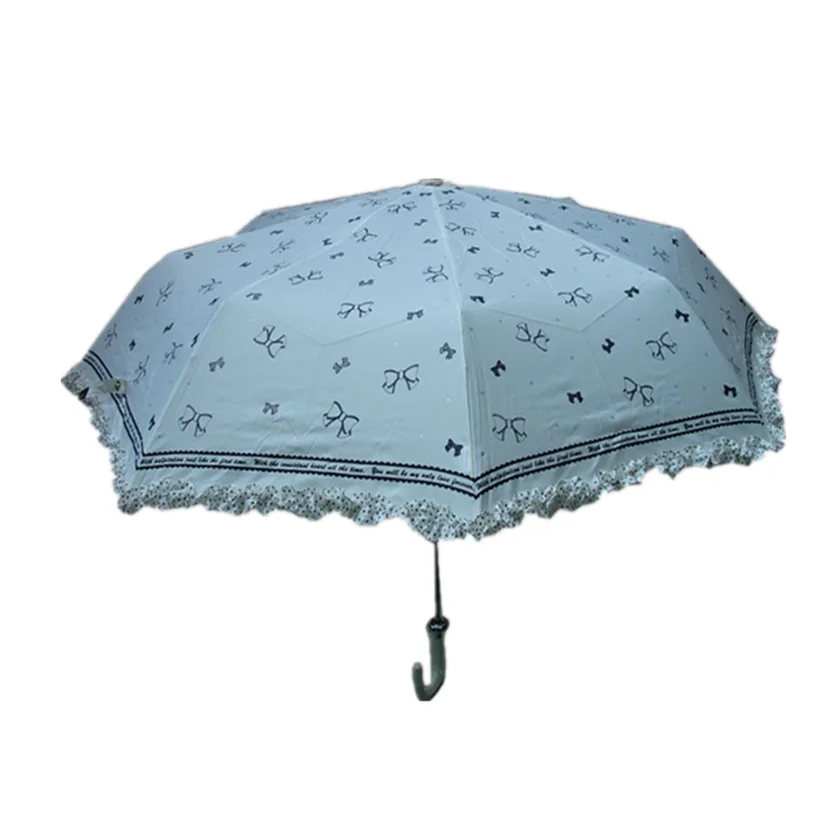 Маленький дорожный Зонт simline с 6 ребрами диагональ 21 дюйм карманный индивидуальный дизайн принтом кошки складывается в 3 сложения