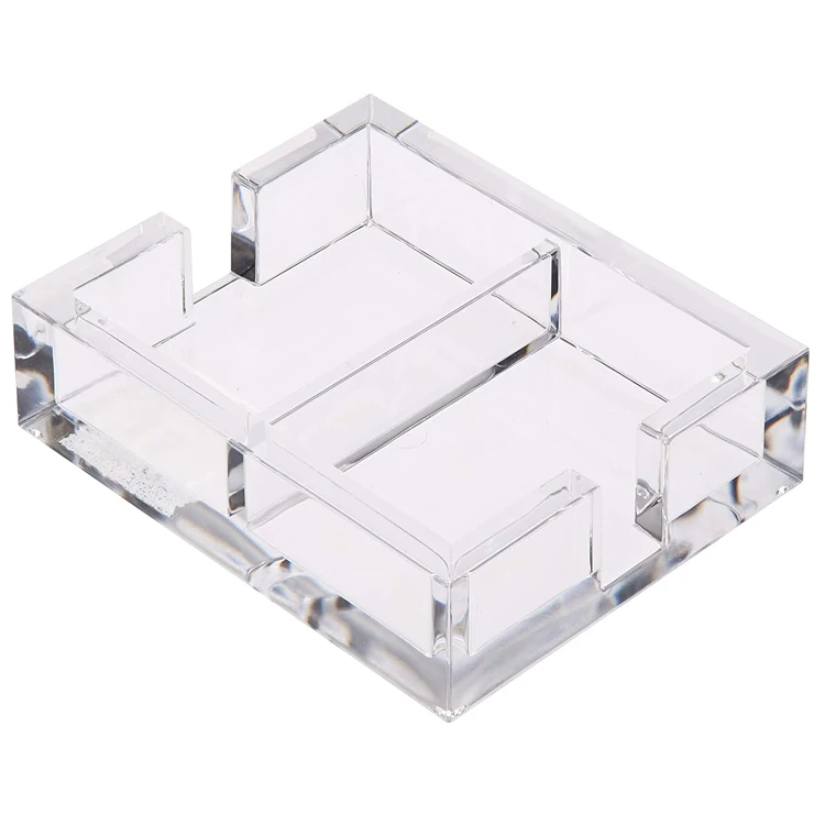 Casino Master Clear Acrylic Transparent Visible Tabletop Plastic Playing Poker Card Board Game Box