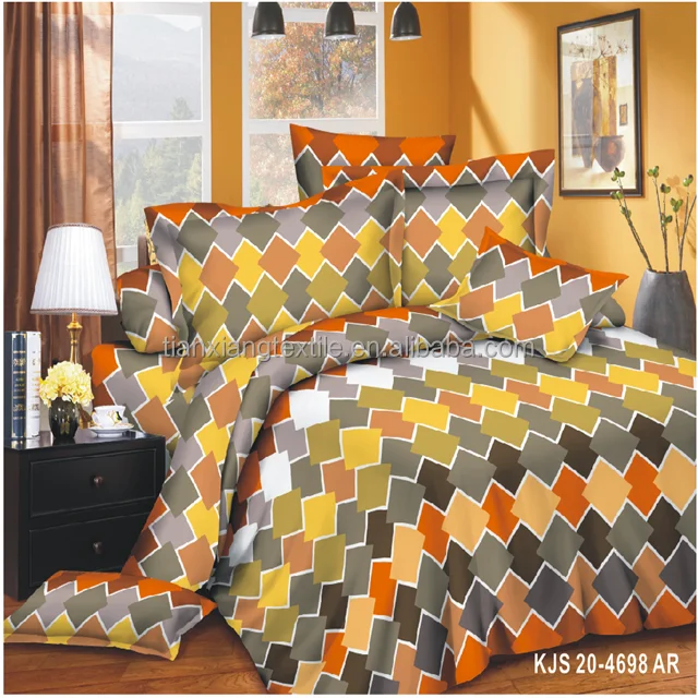 CHANGXING FABRIC MICROFIBER BRUSHED PRINTED BED SHEET FABRIC