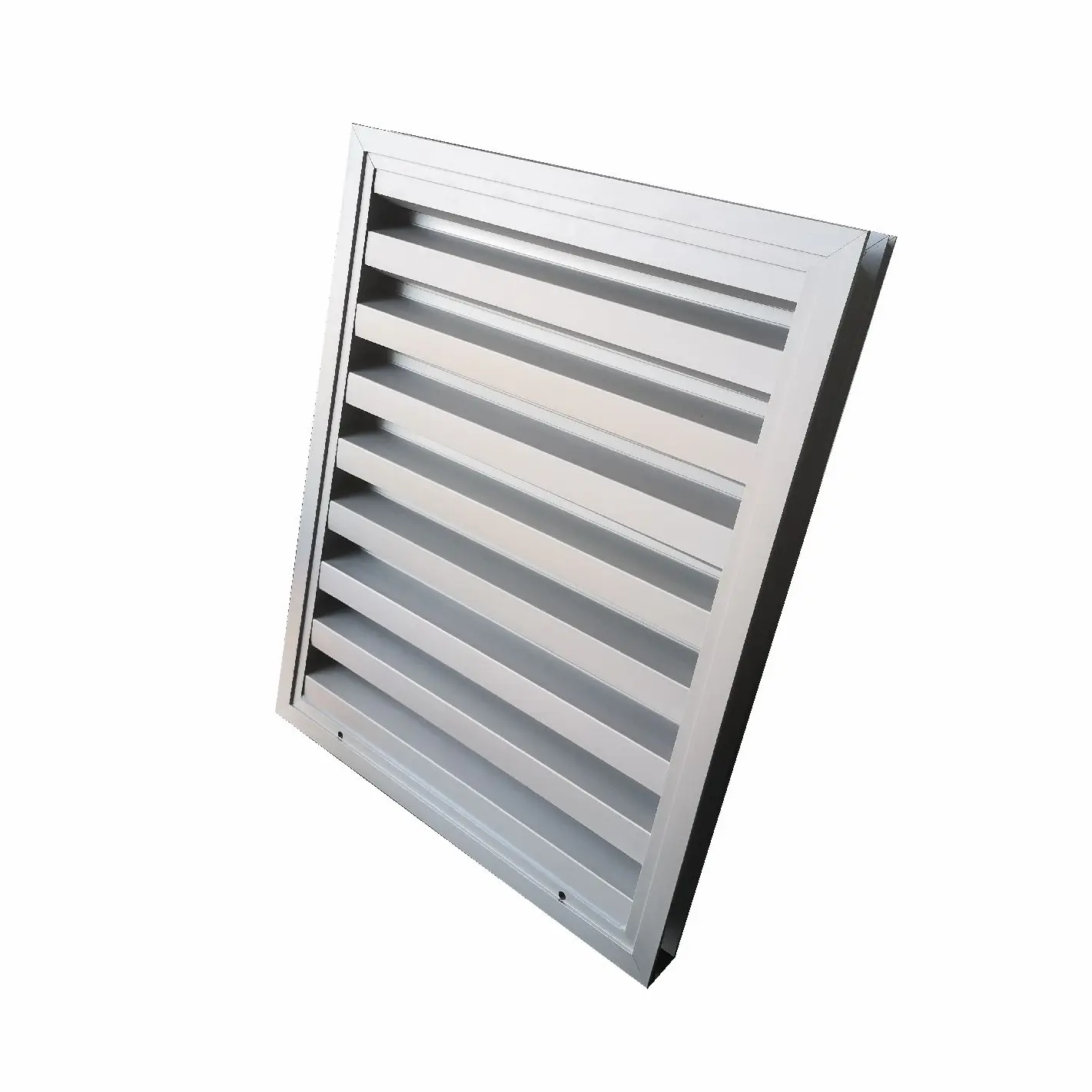 Integrated IP54 Aluminum ventilation system weather proof louver for power station cabinet