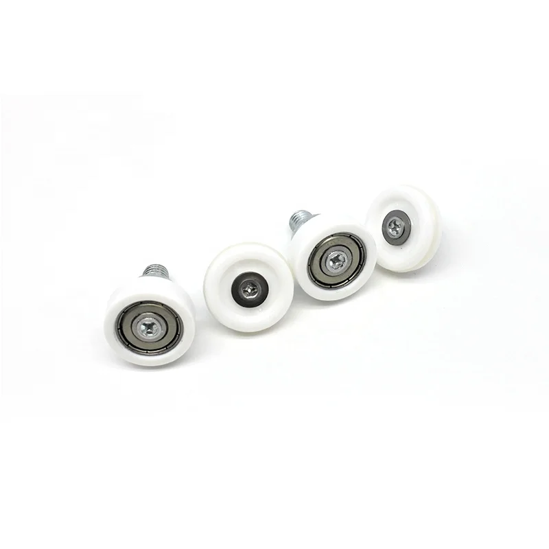 refrigerator spare parts plastic pom stainless steel ss304 drawer cabinet door pulley roller wheel