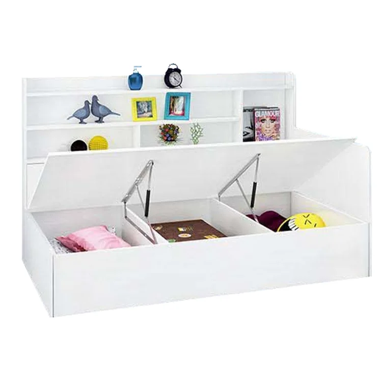 
Wall bed modern wooden furnitures house sofa children bed with bookshelf 
