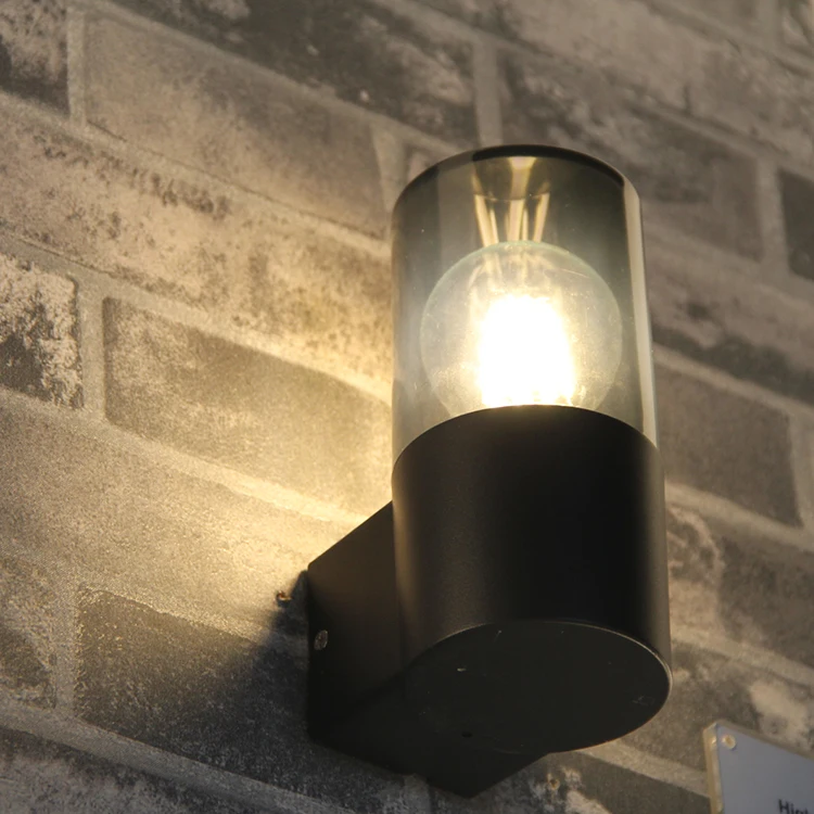 Easy Install  Outdoor Wall Lamp Fixture E27  Aluminum Waterproof  Garden Hallway Lamp