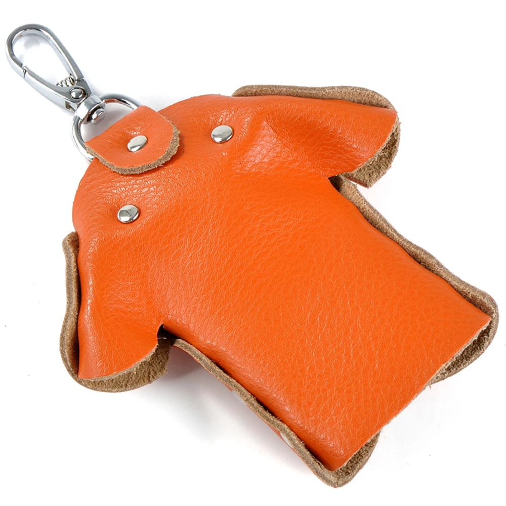 Best gift female genuine leather key bag clothing key holder waist hanging key bag