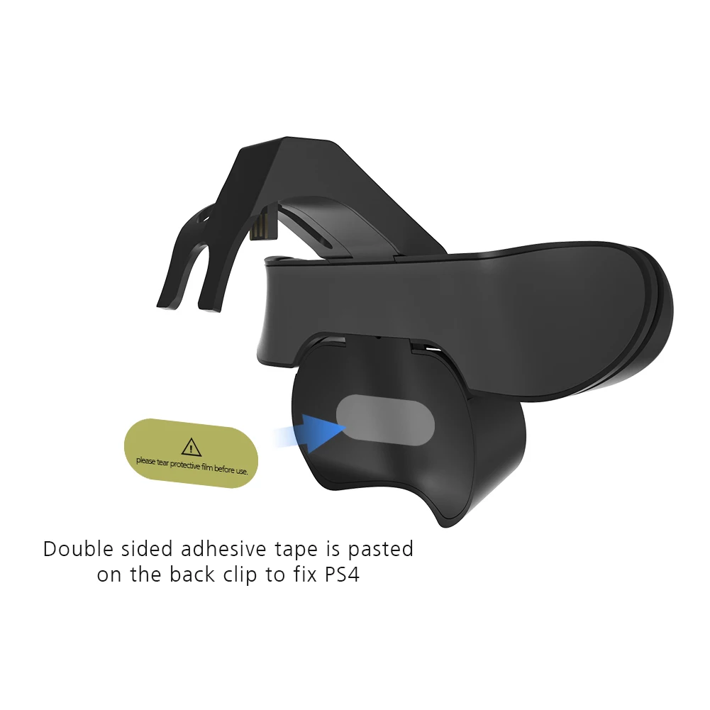 Controller Paddles Back Button Attachment Turbo Function FPS Customization Mapping Buttons Audio Jack for PS4