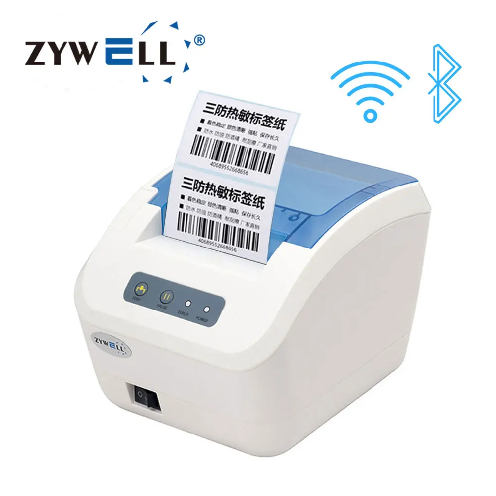 3 inch bar code printer ZYWELL hotsale desktop imprimante thermique thermal label printer