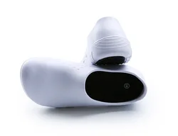 Boya white light soft EVA clogs oil resistant rubber anti slip work shoes steel toe Kitchen Workers Cook Chef Shoes