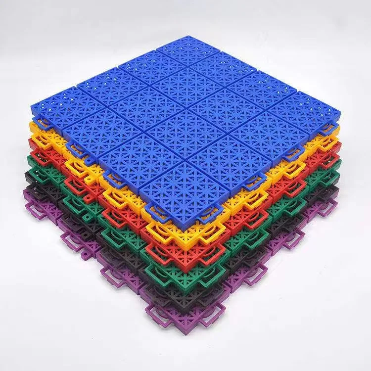 low price factory directly basketball suspended modular pp plastic flooring