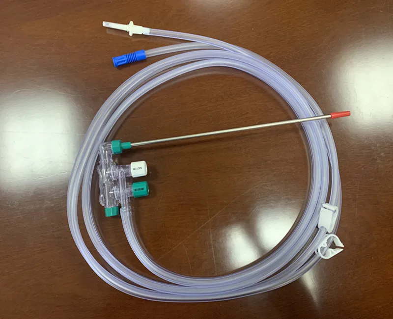 Disposable Suction Irrigation Set With Two Spikes