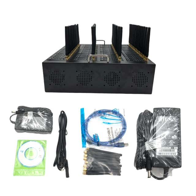 USB Interface Multi-sim 64 port GSM Modem IMEI Change SMS Gateway 64 Channel SMS Gateway