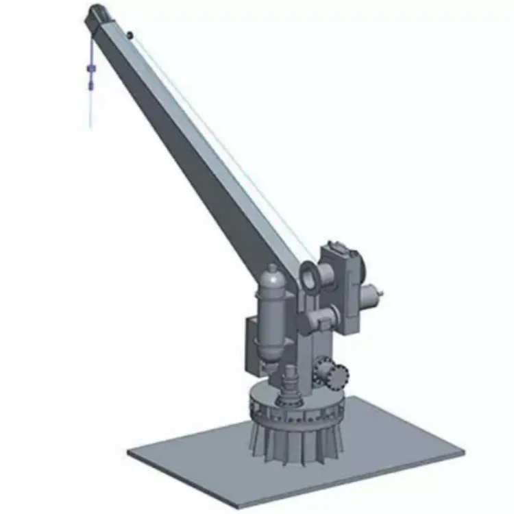 
Single Arm Slewing Davit Crane For Fast Rescue Boat 