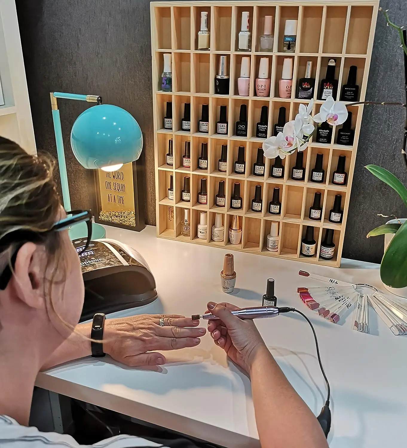 custom wall mount bamboo wooden lockable kids figures collections storage rack toy model car display case for scale model car