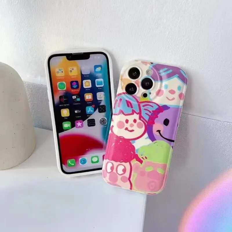 2022 New Arrival Cute Cartoon Phone Case For Iphone/Huawei/Xiaomi