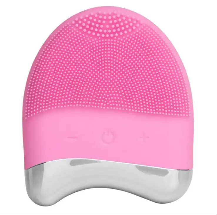 
Wholesale Face Cleansing Brush Electric Silicone Facial Facial Brush Electric Sonic Face Brush Silicone Exfoliator 