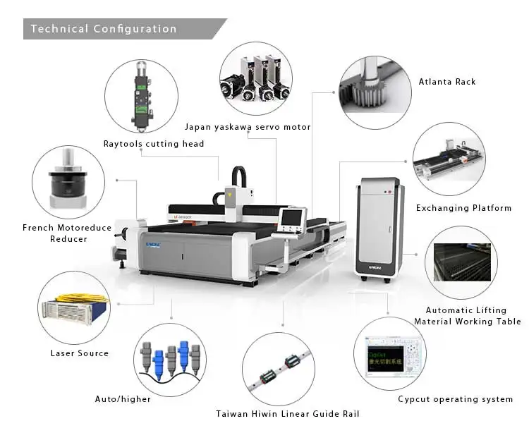 2022 Brand New stainless steel laser cutting machine with Germany system