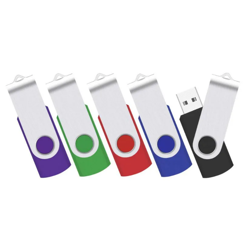 2021 Promotional 2GB 4GB swivel USB 2.0 pendrive 3.0 8GB 16GB USB flash drive with customized logo