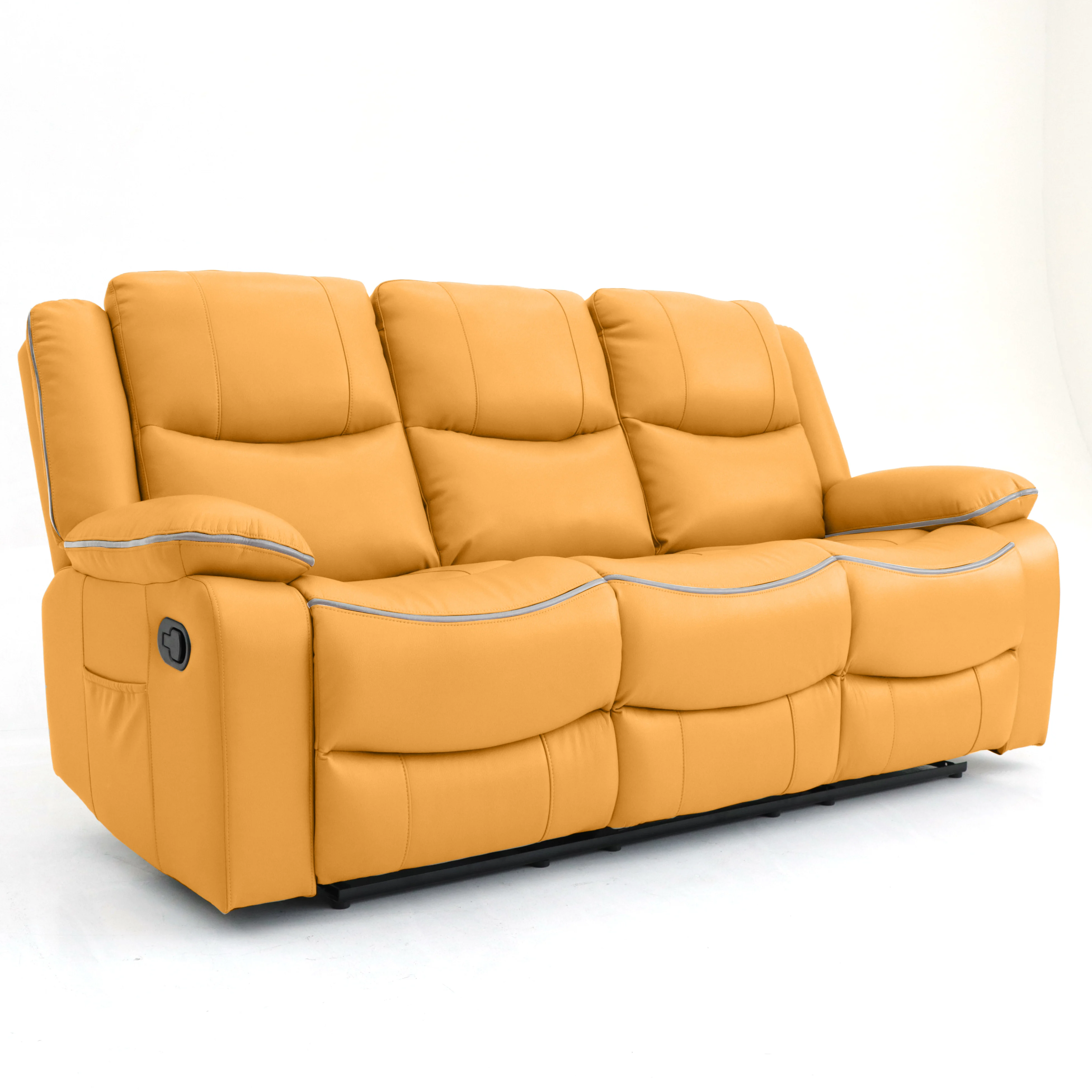 Geeksofa ZOY Lazyboy 3-местное и любовное сиденье современный дизайн ручной работы с откидным креслом комплект для дивана массажем гостиной мебель