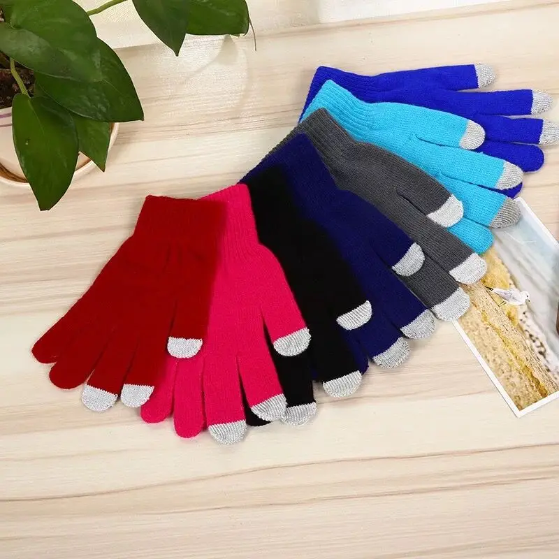 Wholesale Ladies Cold Resistant Winter Gloves Warm Fashion Touch Screen Gloves