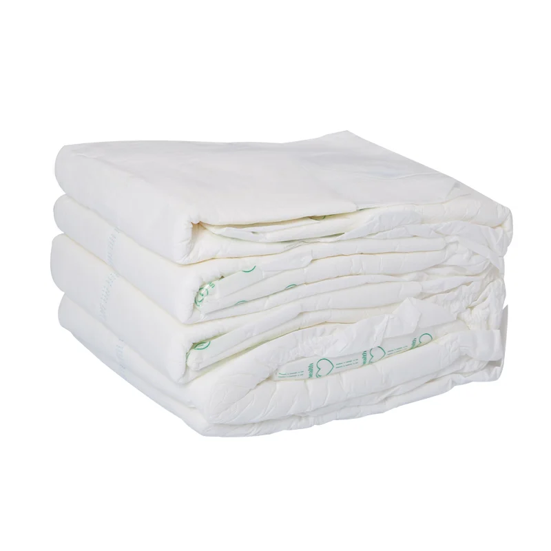 Wholesale Super Thick Elderly Incontinence Home Nursing Diaper Custom Private Label Nappy Disposable Adult Diaper