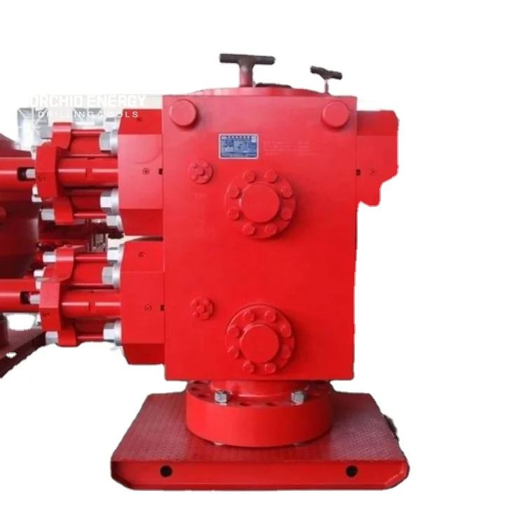 Oilfield Manual Blowout Preventer BOP with Double Ram and API Complied