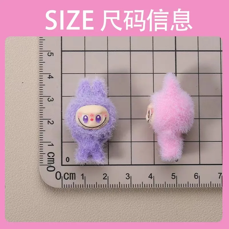 Mini Flocking Cloth Simulation Miniature Acrylic Three-Dimensional Diy Jewelry  Homemade Jewelry Accessories Wholesale