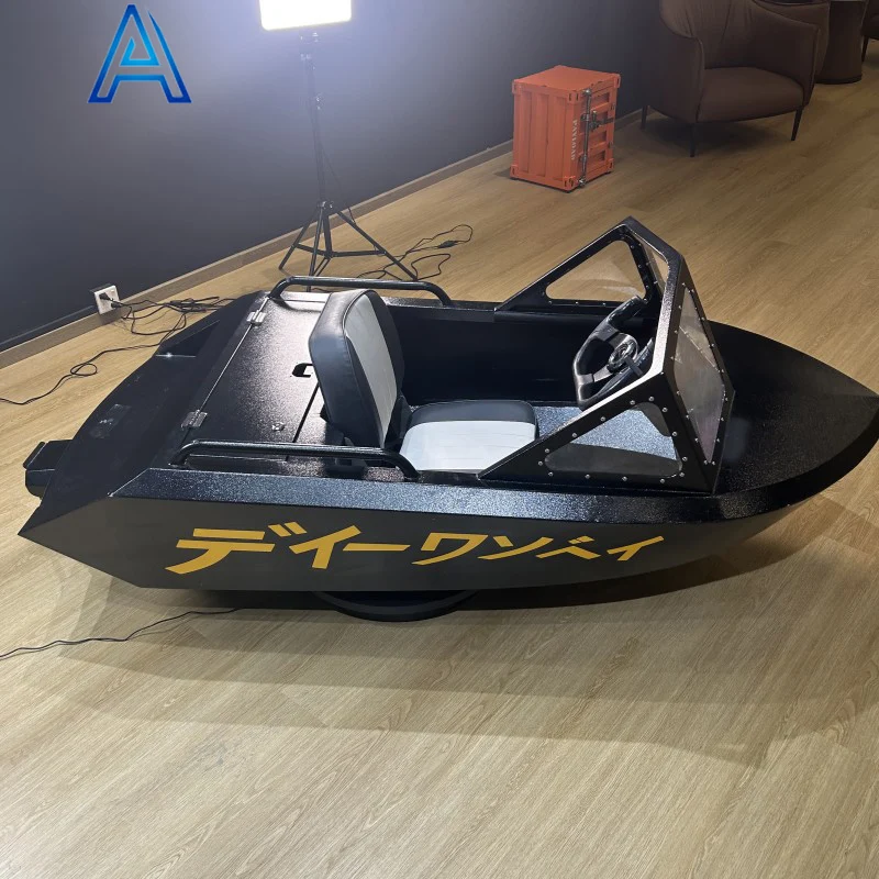 Customize painting 10-15KW amateur racing electric kart boat fishing craft vessel for quick jet speed motor boat ship scooter