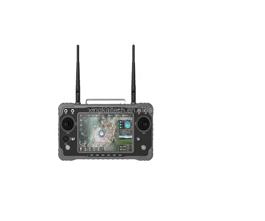 2.4GHz Handheld 1080P Screen Drone Digital Video Data Transmission Receiver Drone Remote Control Radio UAV Remote Controller