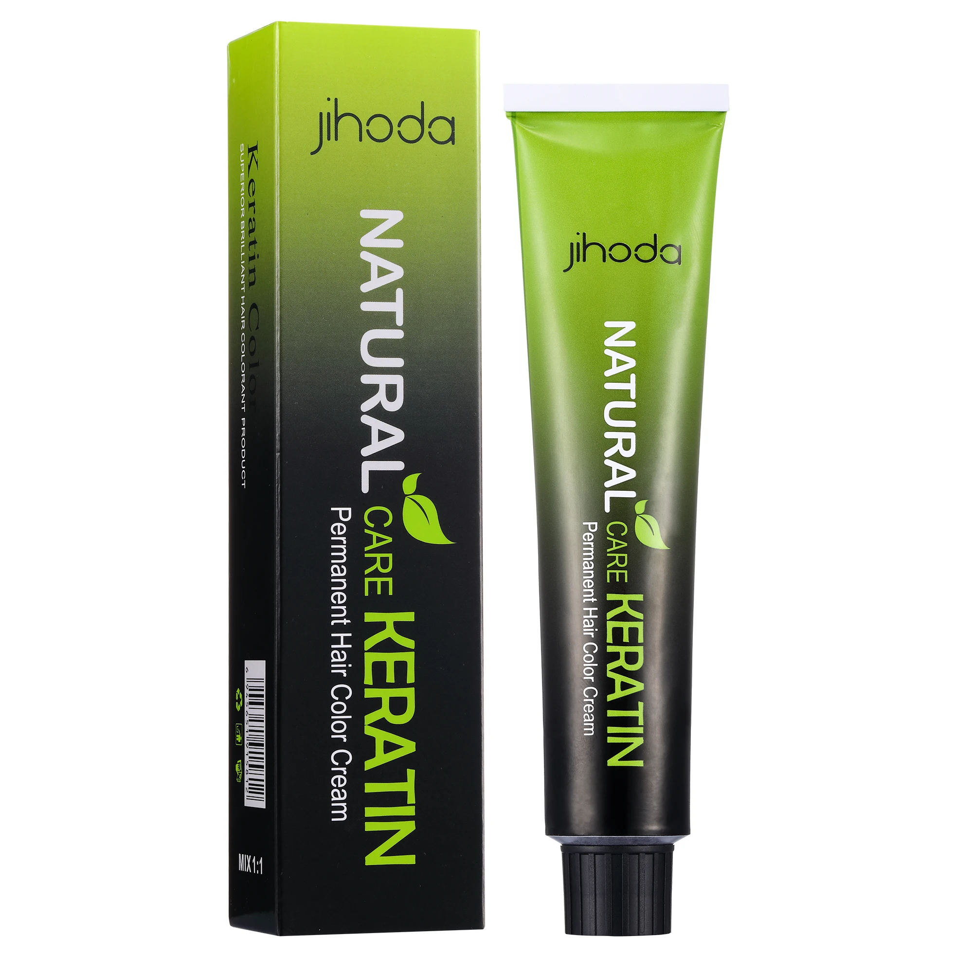 JIHODA Professional Halal Best Hair Color Cream Subaru Hair Color Cream/oem Permanent Hair Colour Dye Herbal 12 Color Available