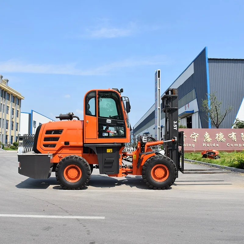 Китай (материк) 3 5 4 5ton 4WD беговые повышенной проходимости внедорожный погрузчик вилочный погрузчик-натриевый