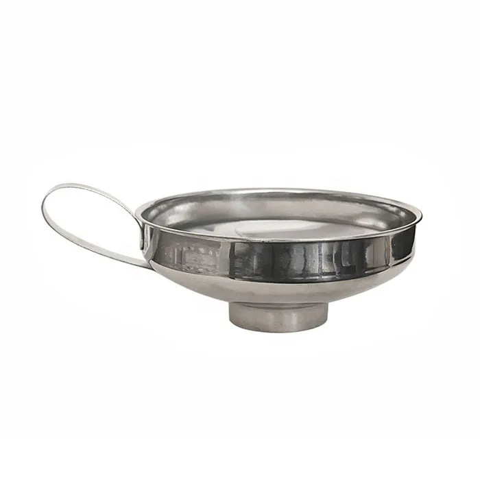 UJ-KT768  10.5cm Dia Stainless Steel Funnel   Stainless Steel Oil Funnel