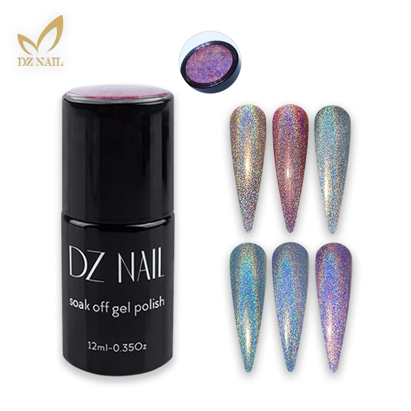 DZ заводская цена Holo Gel коллекционный лак долговечный фирменный Лак uv gel для ногтей