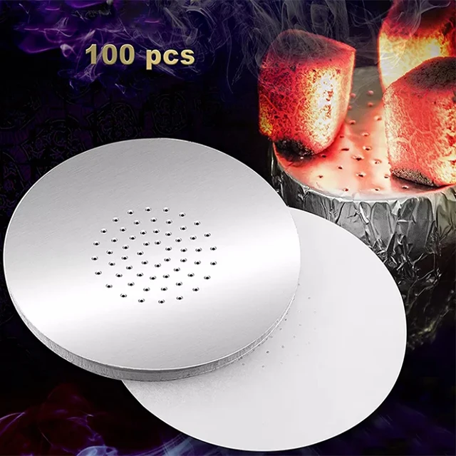 25mic 38 Microns Shisha Foil Aluminum Foil for Hookah from china factory outlet low price sheesha