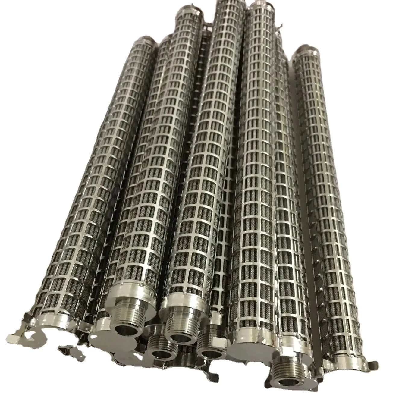 Metal filter stainless steel mesh pleated filter cartridge