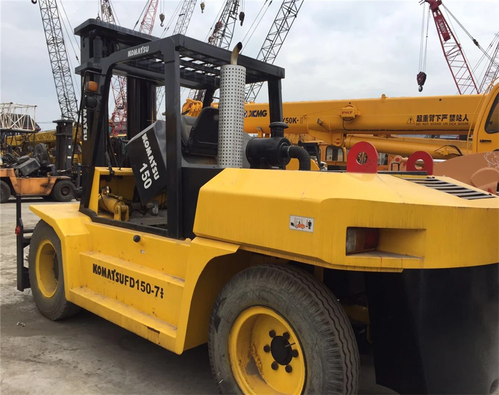 Used Komatsu 15 ton Forklift/ 3ton 5ton 7ton 8ton 10ton 15ton 25ton diesel forklift for sale