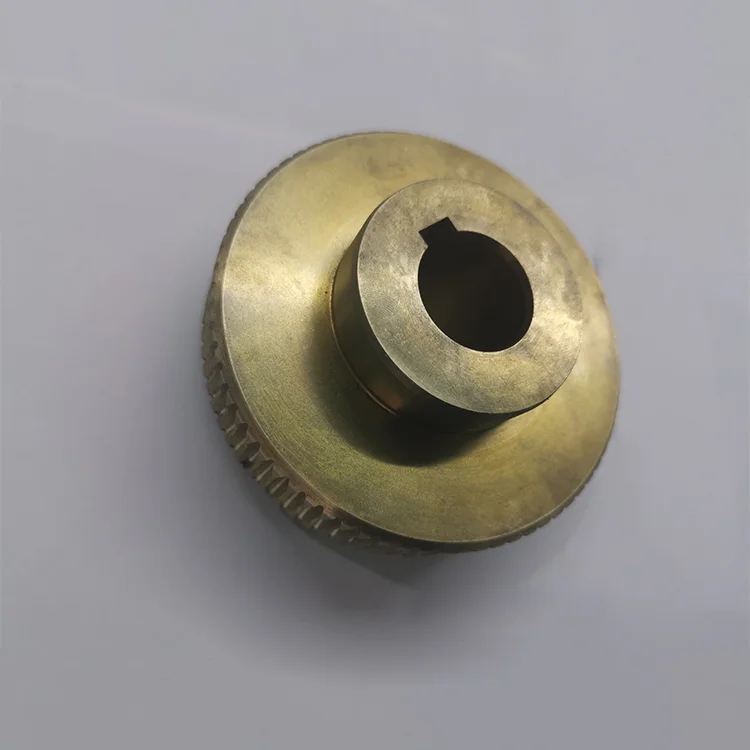 Xiamen ZHX Manufacturer Customer High precision Brass Worm Gear With ISO Certificates pin / gear/ lead screw manufacturing