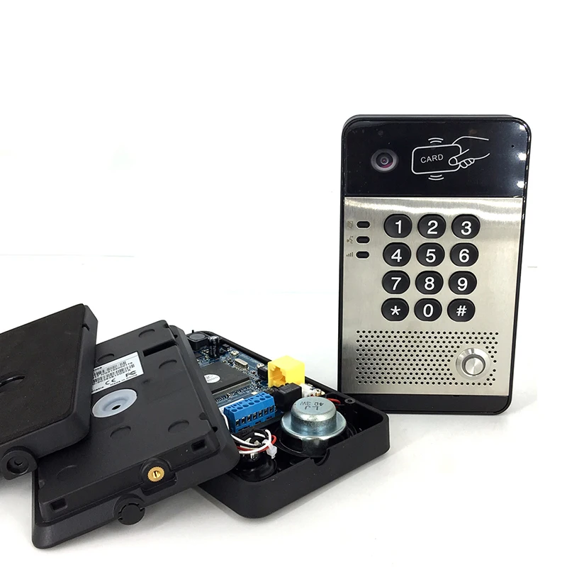 VoIP video intercom system for apartments security door phone waterproof designed