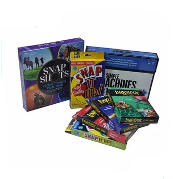 Custom Box Cards Set Play Game Cards With Box High Quality With Cheap Price Printing Service
