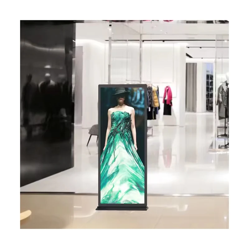 Standing floor customized advertising led poster screen P3 indoor full color digital signage and displays