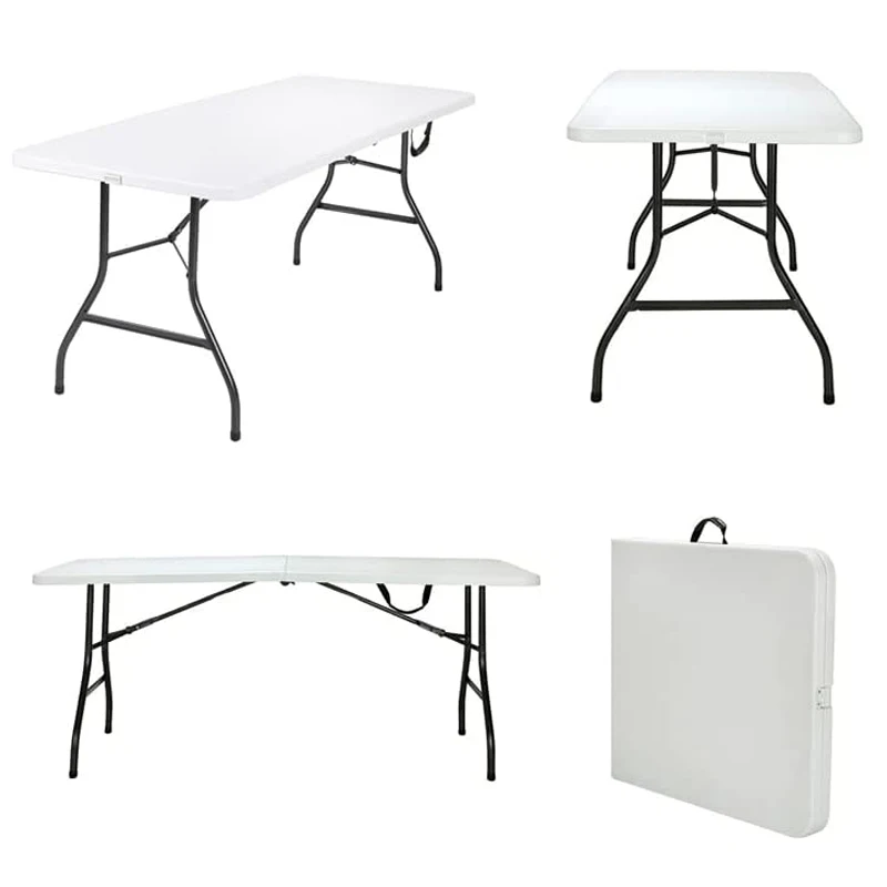 183 см банкет складные стулья и столы Аренда пластиковый открытый прямоугольник современный стол