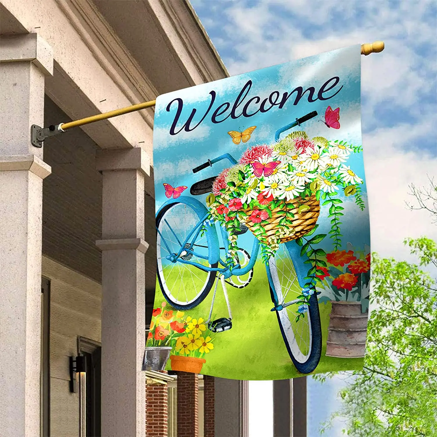 Show Your Love for Spring with Customizable Garden Flags