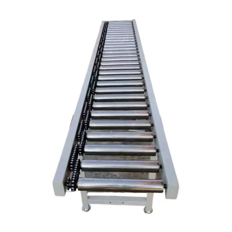 Spiral Lifting Roller Line Mobile Roller Conveyor