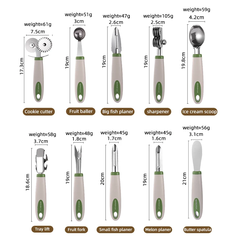 Hot selling 22pcs kitchen cooking tools kitchenware gadgets utensils set kitchen accessories tool stainless steel home cooking