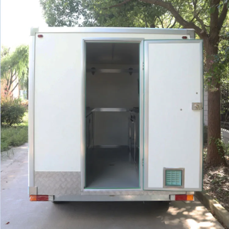Standard Food Truck Mobile Fast Food Cart Trailer Australia Customised Kitchen Customized Steel Stainless Power Outdoor Parts
