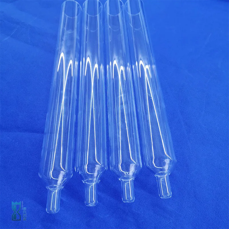 custom  Quartz glass cone  tube