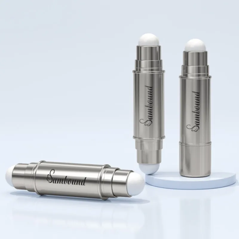 aluminum gold color corrector empty blush deodorant lip 5ml foundation concealer push up packaging container deodorant stick tub