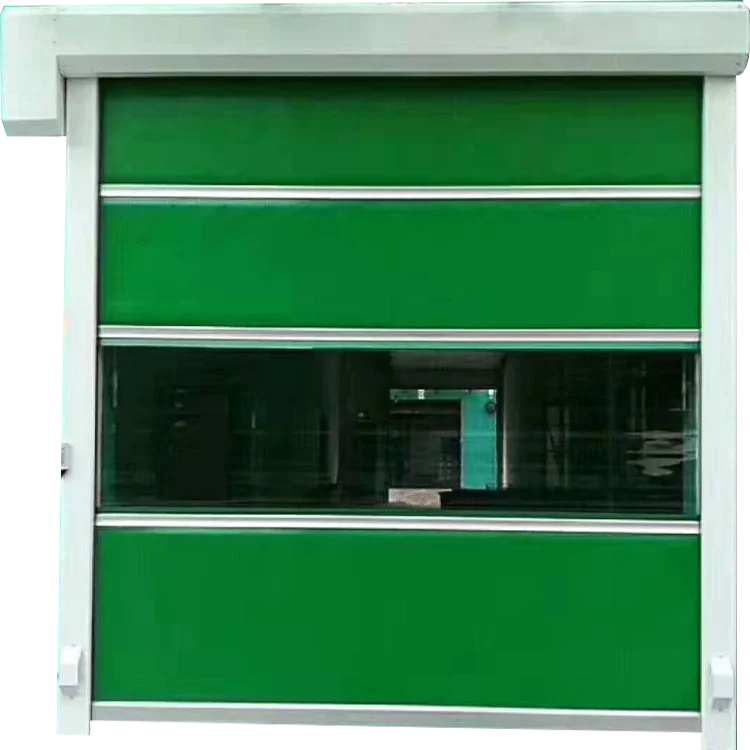 
Industrial Plastic Zipper door,Pvc High Speed Auto Reset Rapid Rolling Door 
