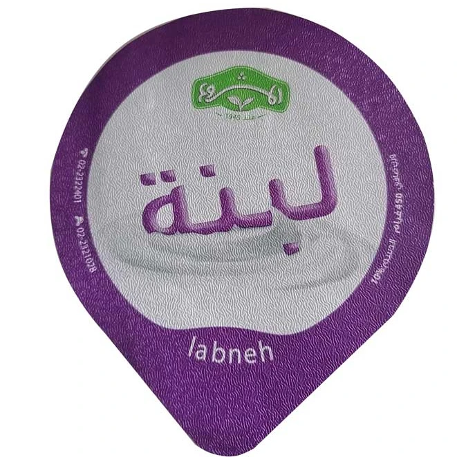 Heat sealing die cut aluminum foil lid for PP ice cream cup