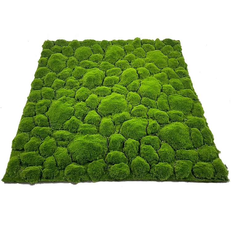 Small 30cm Artificial Moss Lawn Artificial Panel Grass Wall Decor Wall Green Artificial Moss For Backdrop Decoration