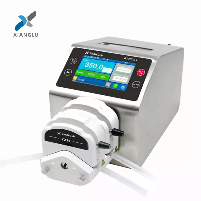 High Precision 10 rpm 220v 2l/min Smart Laboratory Stepper Motor Peristaltic Pump